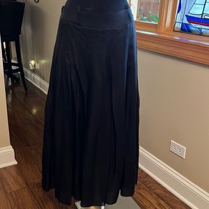 Chanel flowing skirt black.